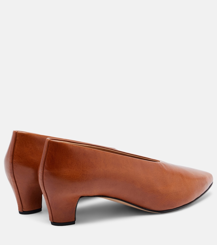 Bri leather pumps