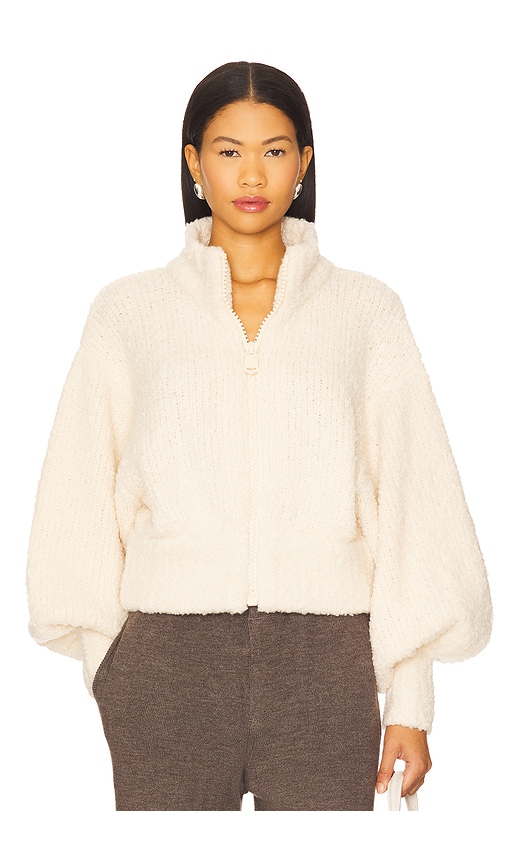 Zimmermann Boucle Bomber in Cream.  4/XL. Also in 0/XS, 1/S