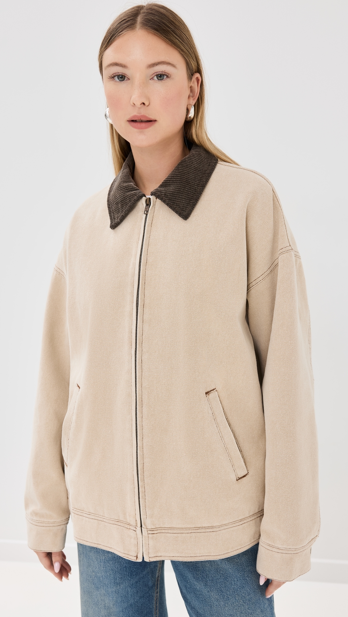 Workwear Jacket Stone