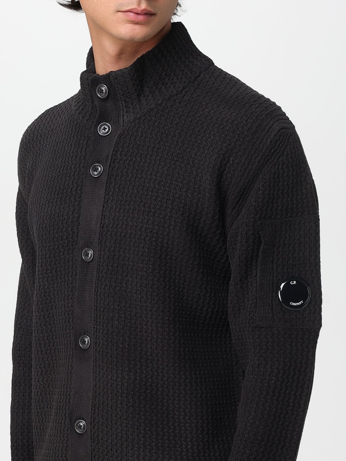 Cardigan C. P. COMPANY Men color Black