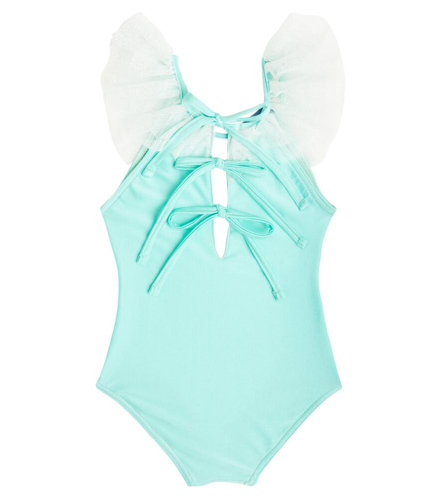 Suncracy Baby Barcelona tulle-trimmed swimsuit