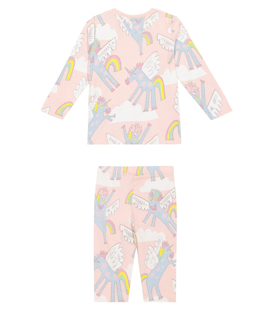 Set of cotton sweatshirt and sweatpants