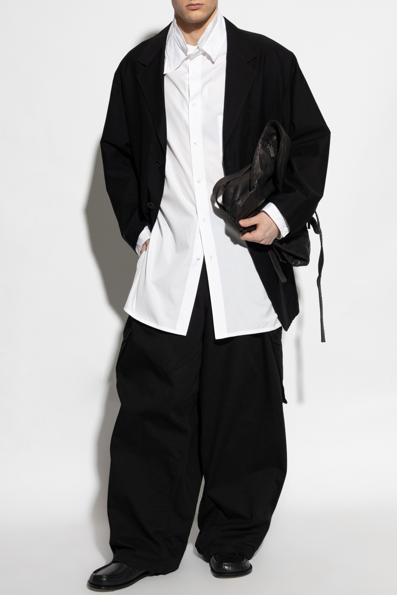 Shirt With Pocket, Men's, White