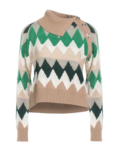 Woman Sweater Beige Size S Wool, Viscose, Textile fibers, Alpaca wool, Virgin Wool