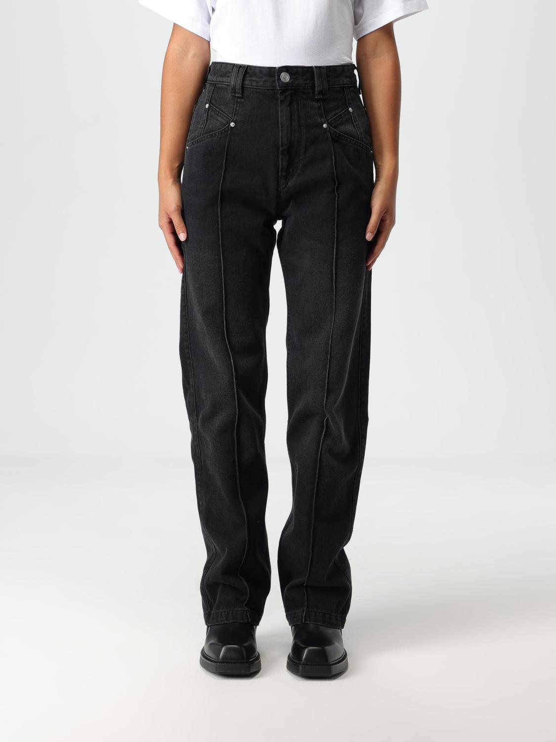 Nadege high-rise boyfriend jeans - White