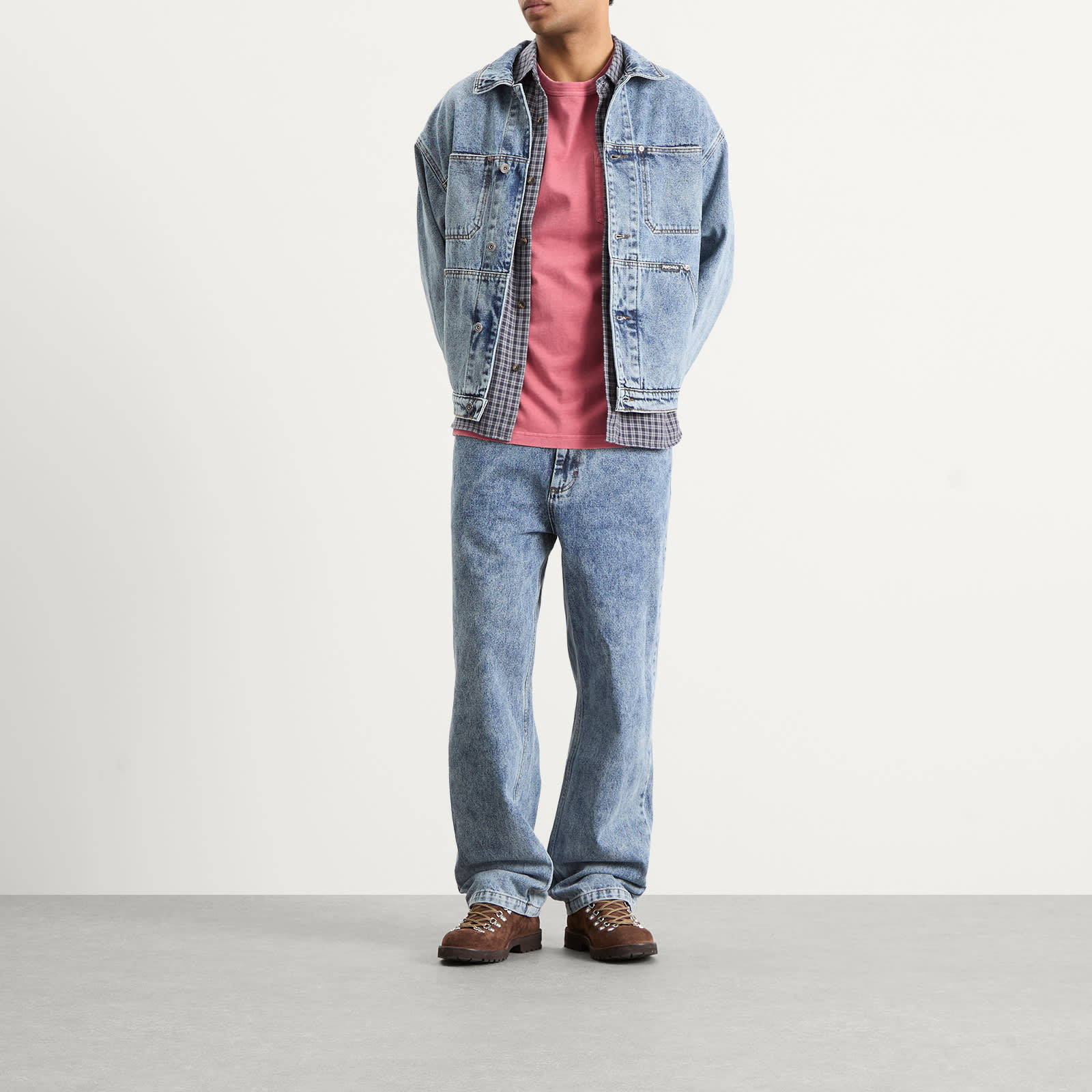 Men's Patrik Denim Jacket Heavy Washed Blue