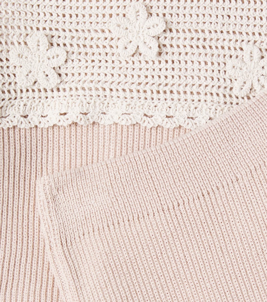 Baby Lucette set of cotton sweater and pants