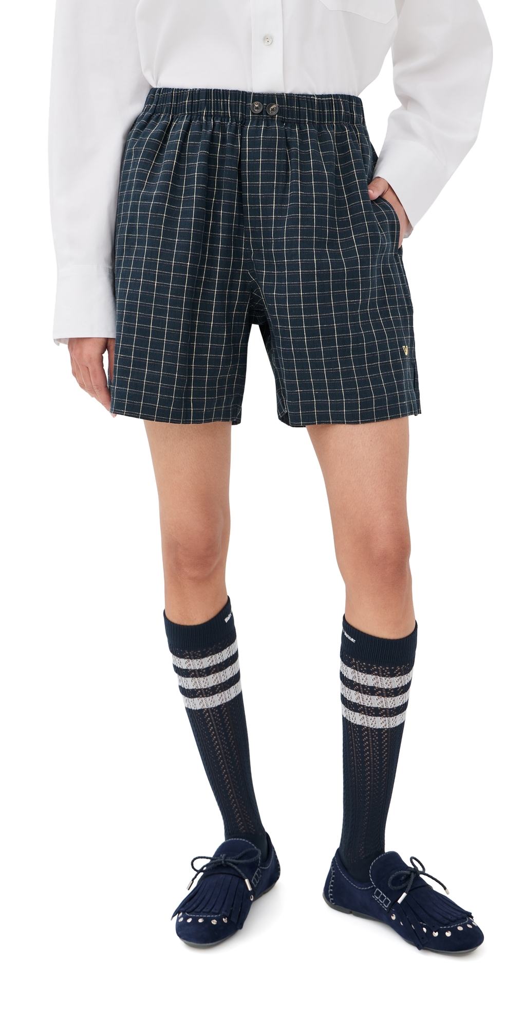 Sunday Shorts Grey/Ivory/Navy
