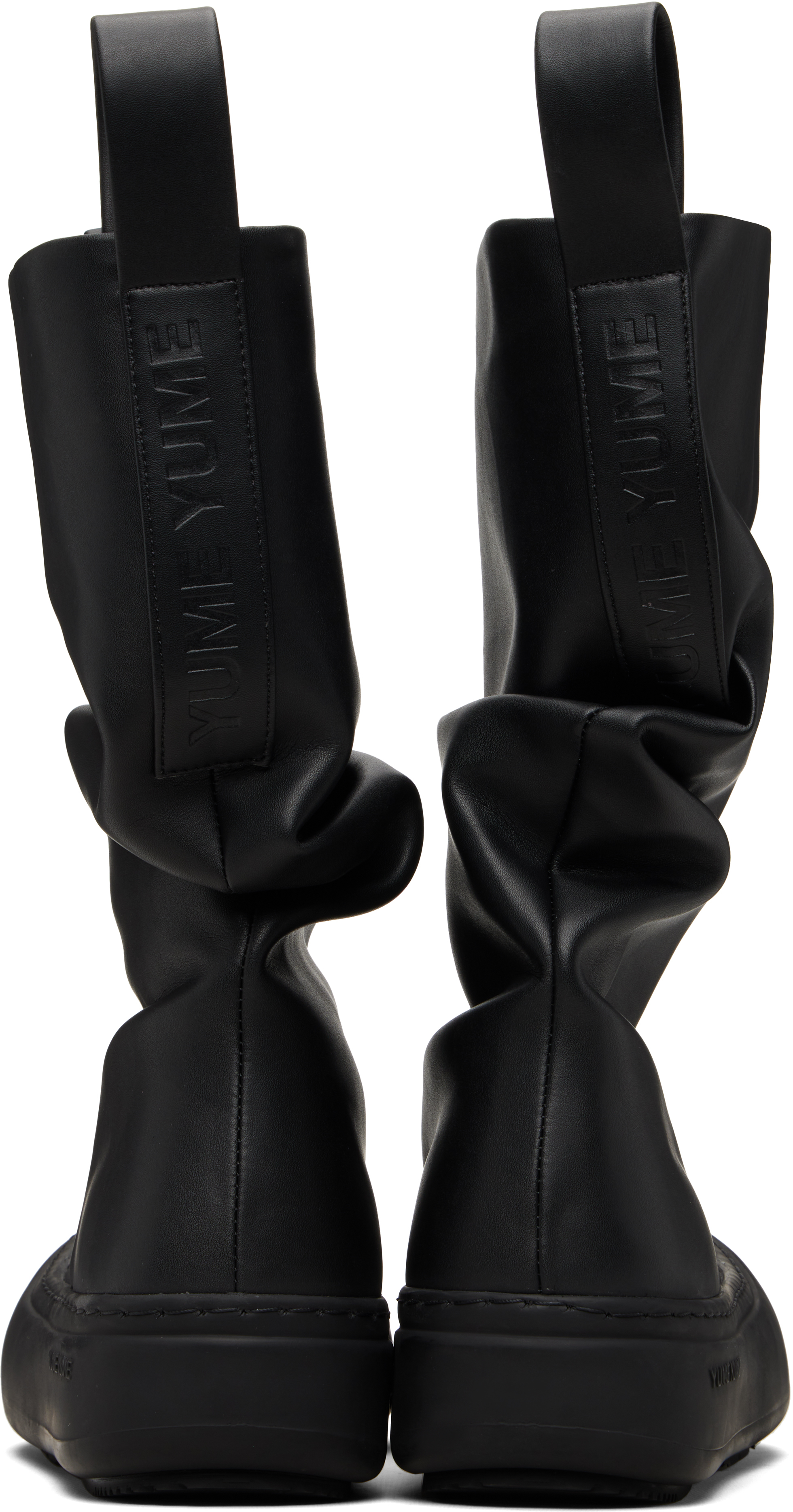 Black Low Fisherman Boots