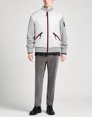 Man Jacket White Size L Polyamide, Cotton