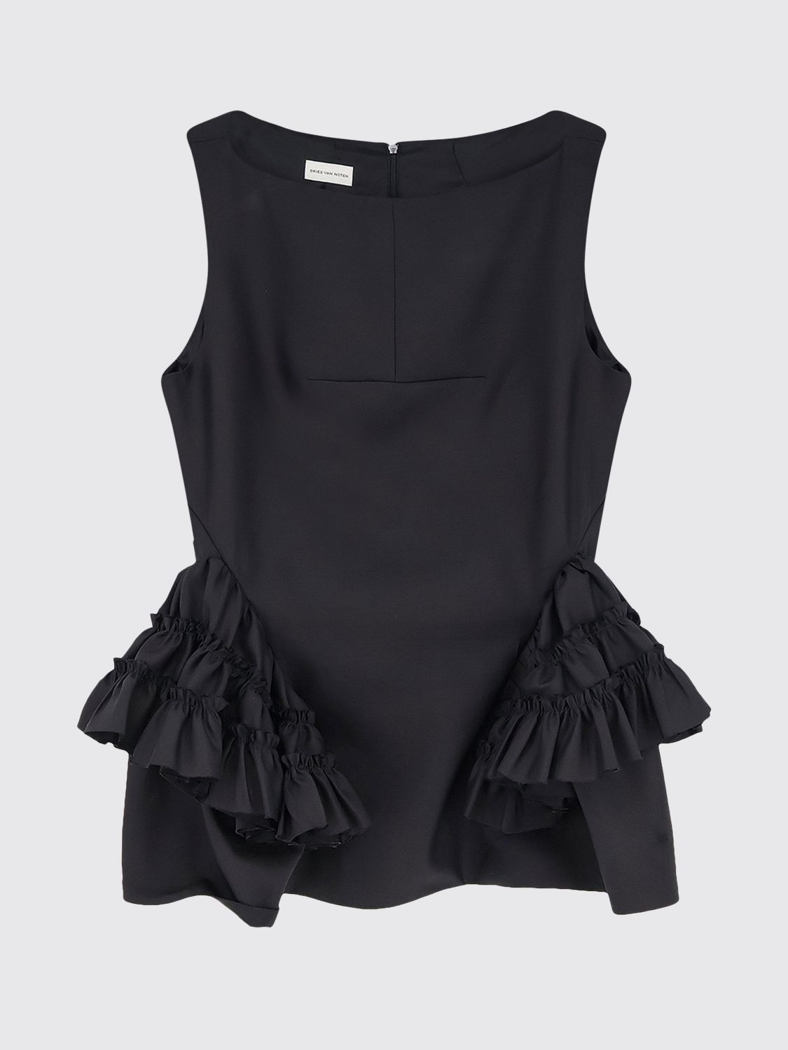 Top Woman color Black
