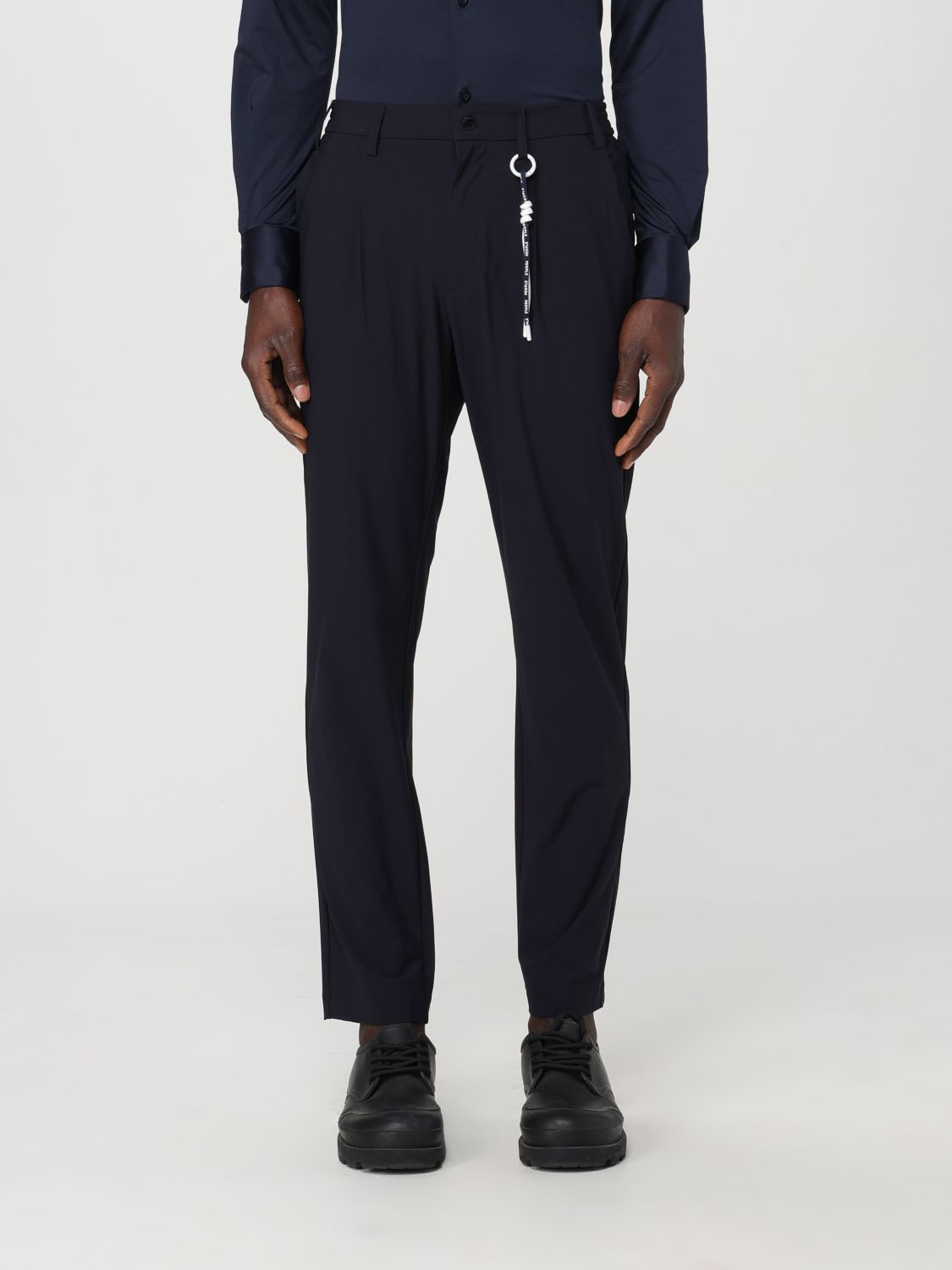 Pants Men color Blue