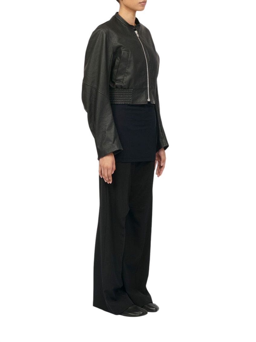Eco-Leather Bomber