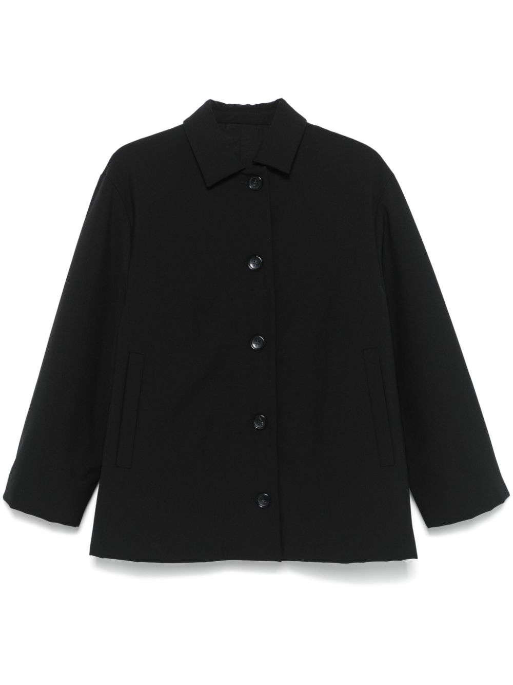 Slub-texture coat - Grey