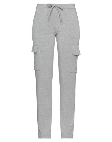 Woman Pants Light grey Size 3 Viscose, Elastane