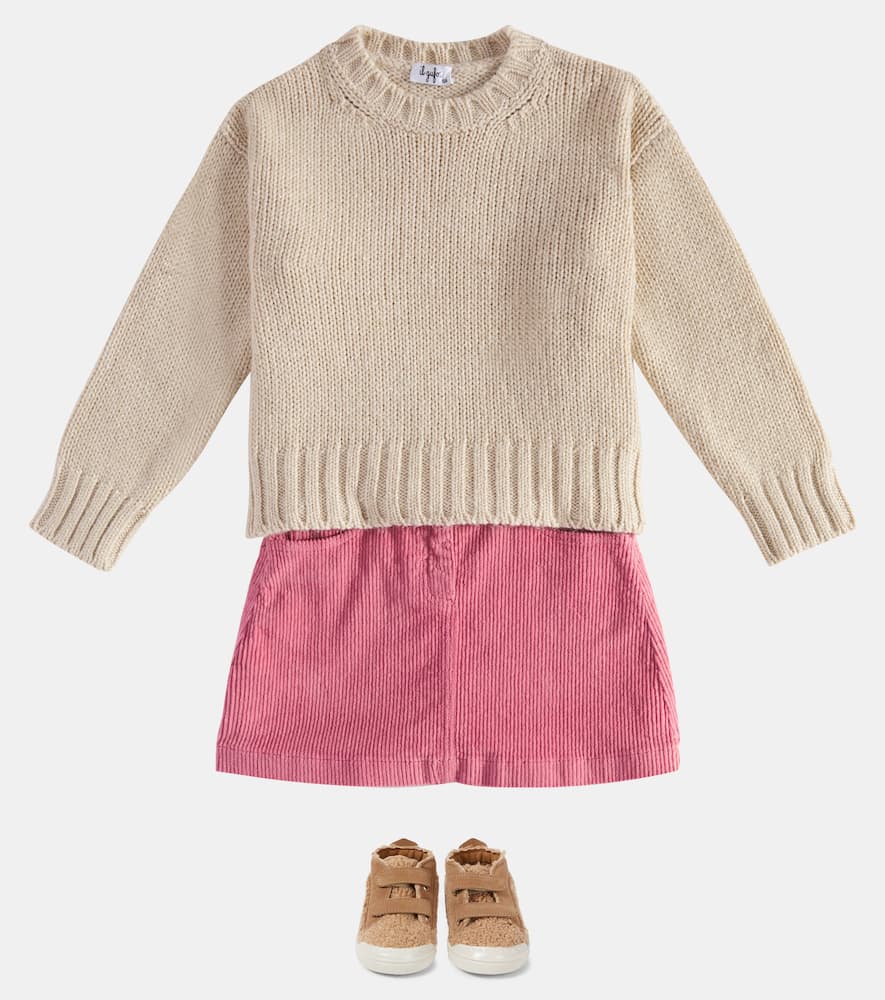 Il Gufo Lamé sweater