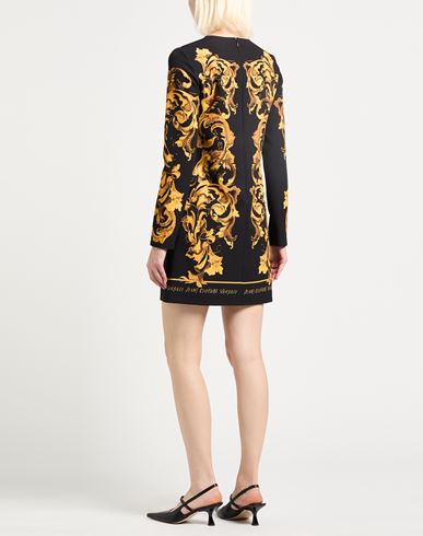 Woman Mini dress Black Size 2 Polyester, Elastane