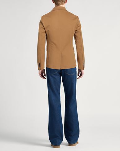 Man Blazer Mustard Size 38 Viscose, Polyamide, Elastane