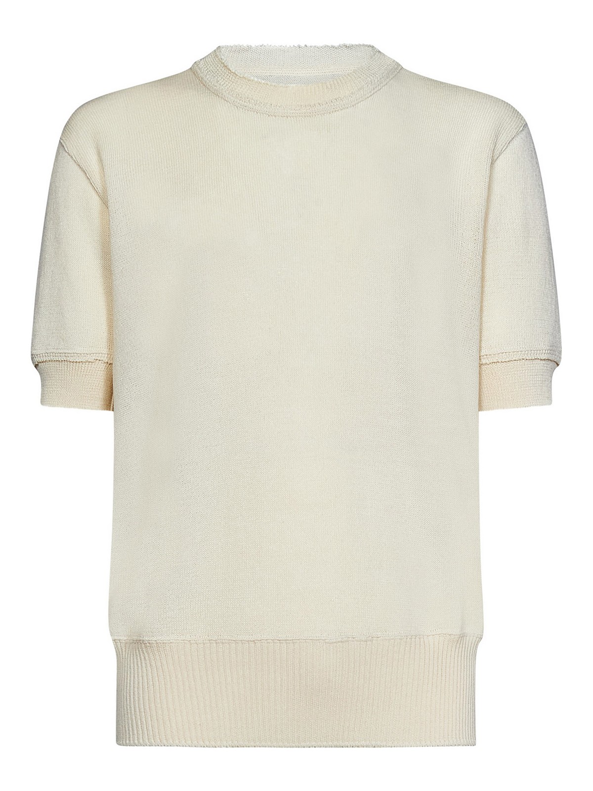 White crew neck