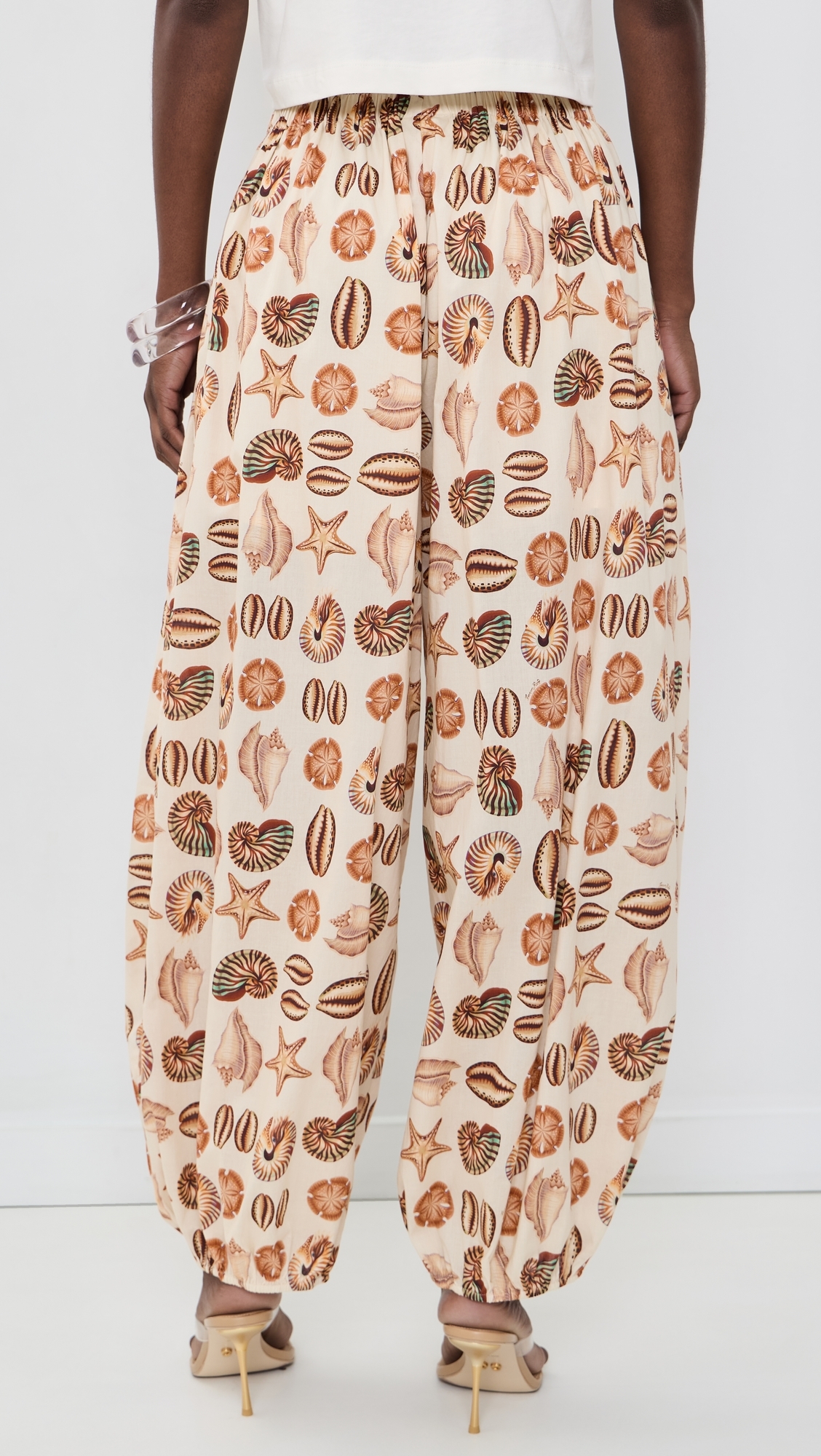 Marine Shells Sand Balloon Pants Marine Shells Sand