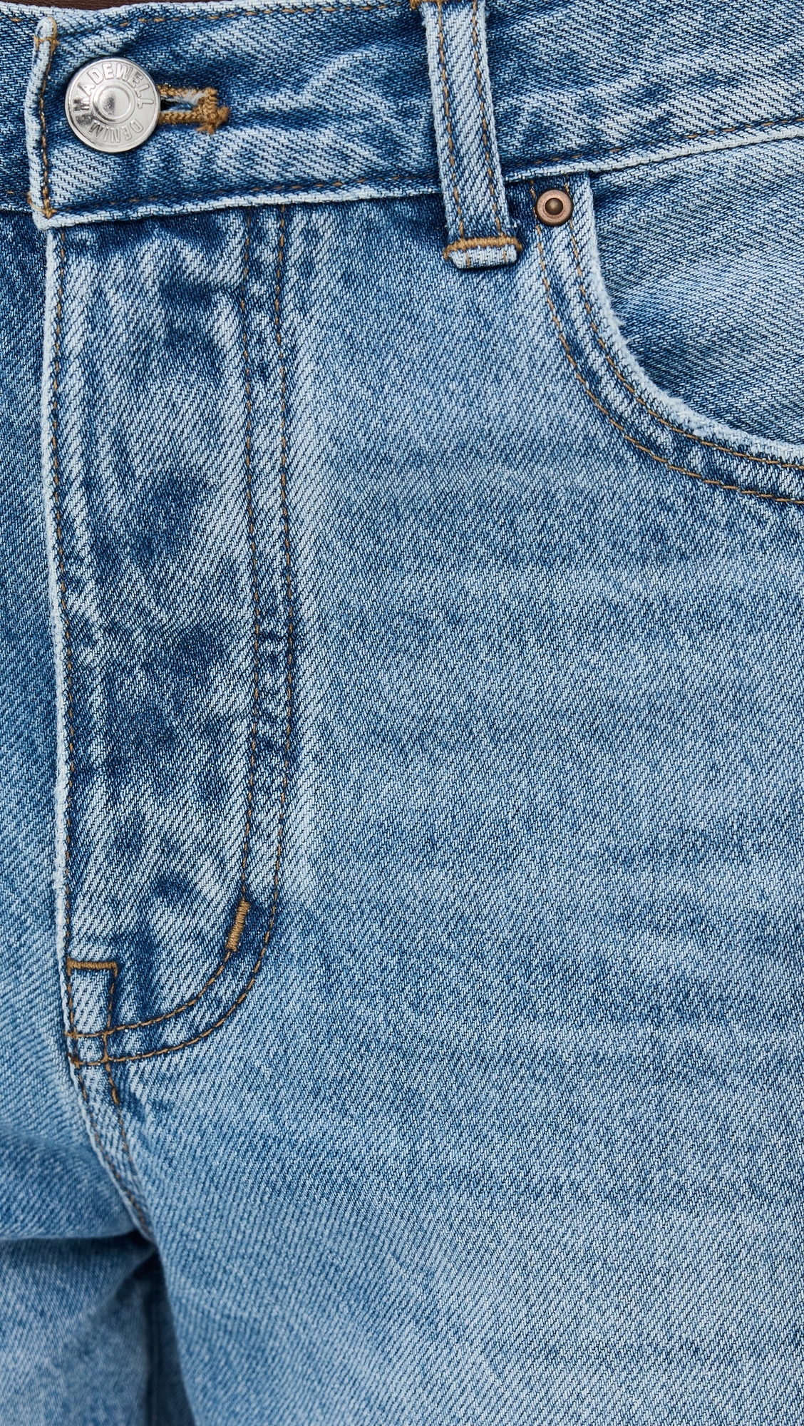 Madewell Pieced Barrel-leg Jeans in Redlands Wash Redlands Wash