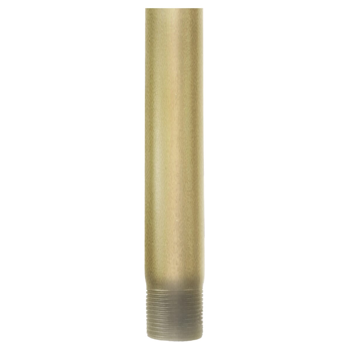 Soft Brass Downrod from the Fan Accessories Collection