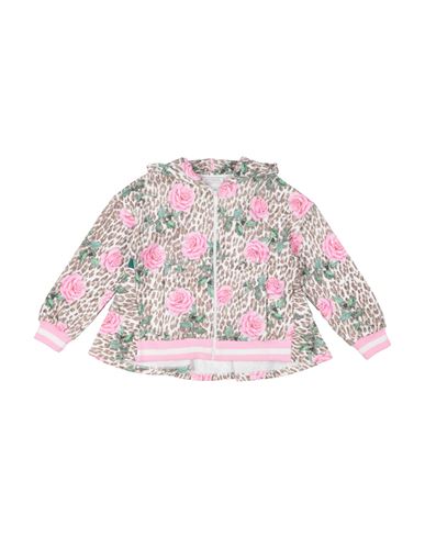 Kid Girl Sweatshirt Brown Size 10 Cotton, Elastane