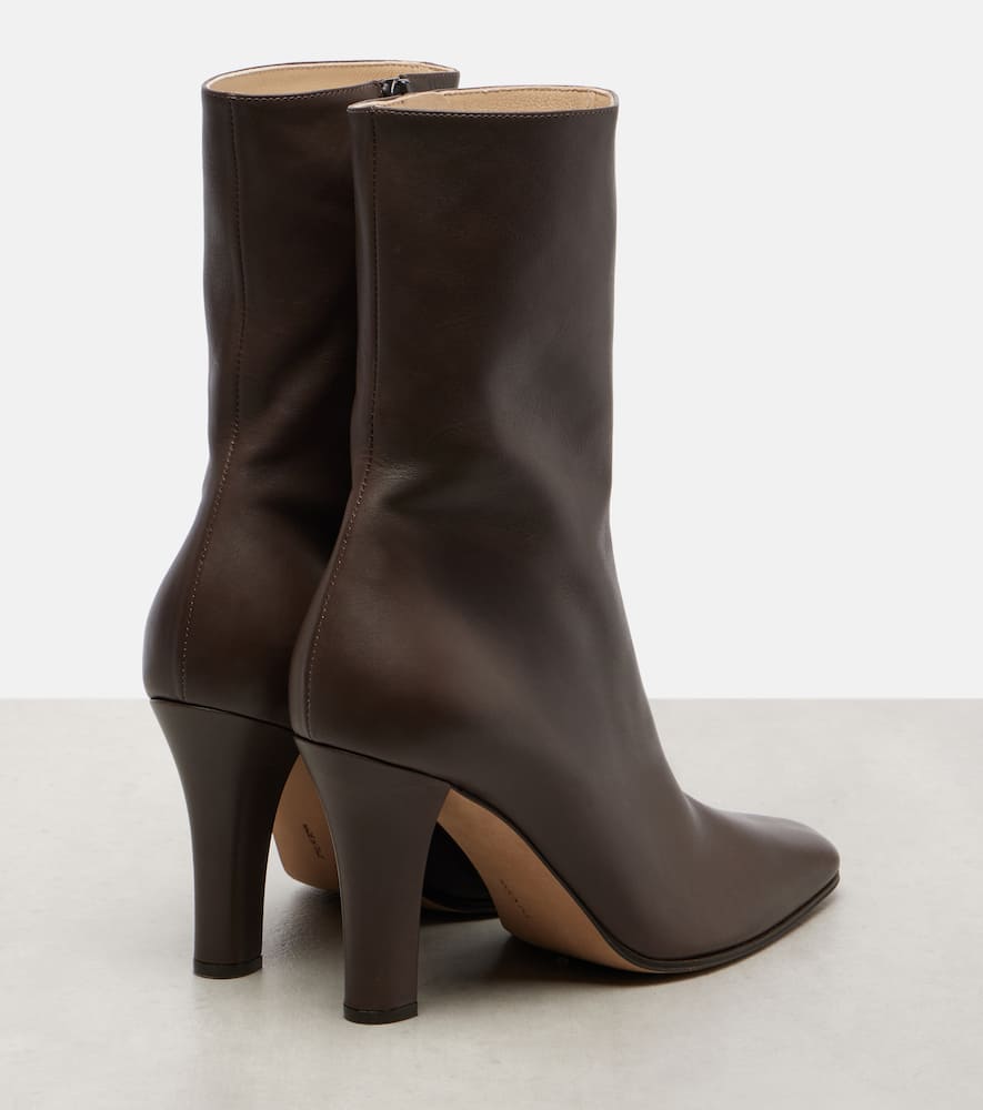 Mona leather ankle boots