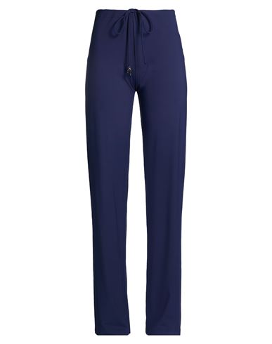 Woman Pants Navy Size S Polyamide, Elastane