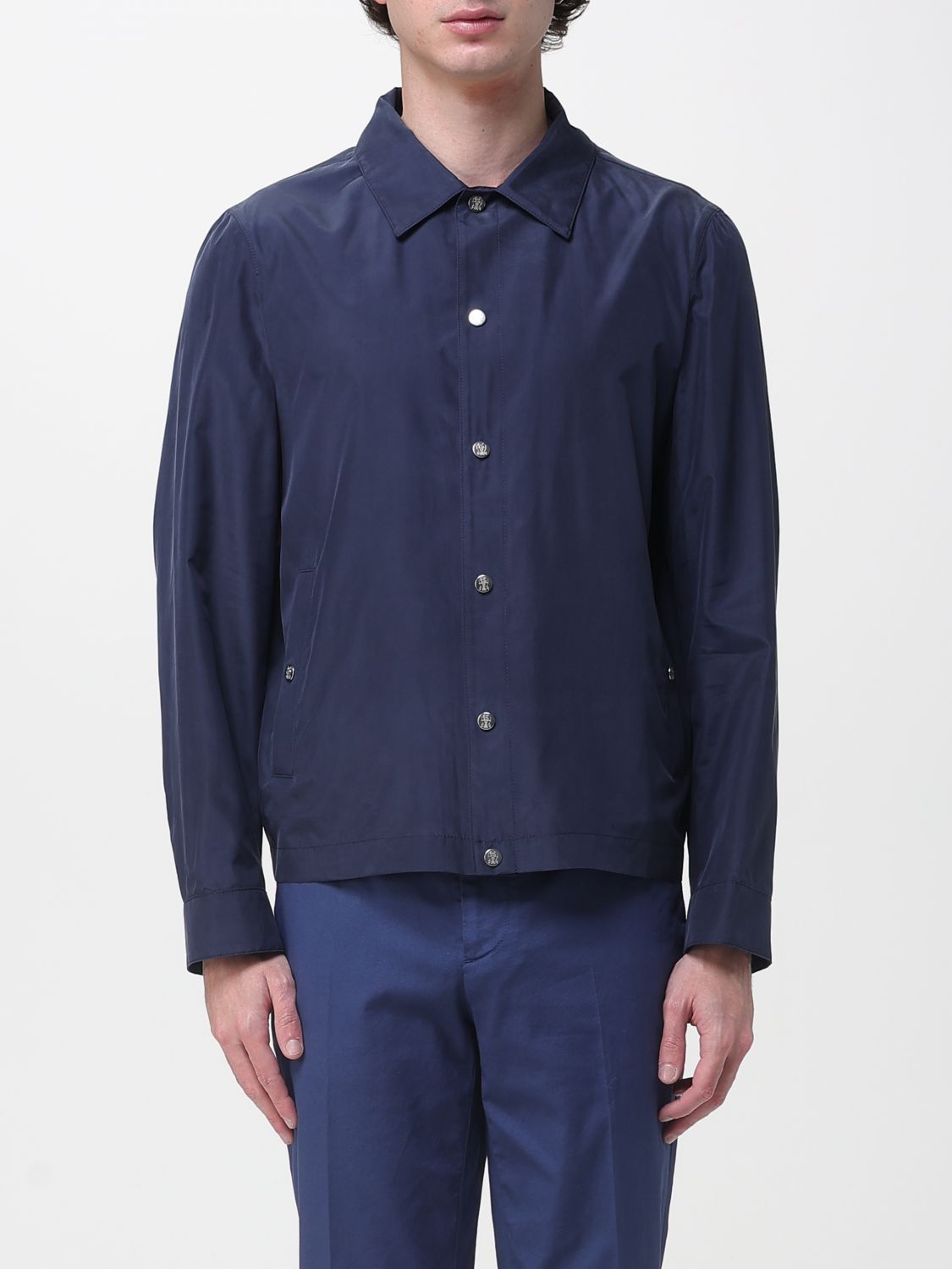 Jacket Men color Blue