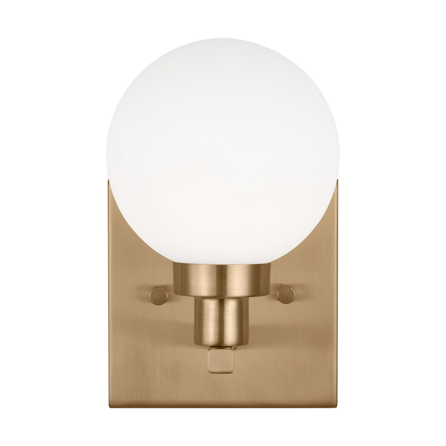 Clybourn 1-Light Bathroom Vanity Light in Satin Bra