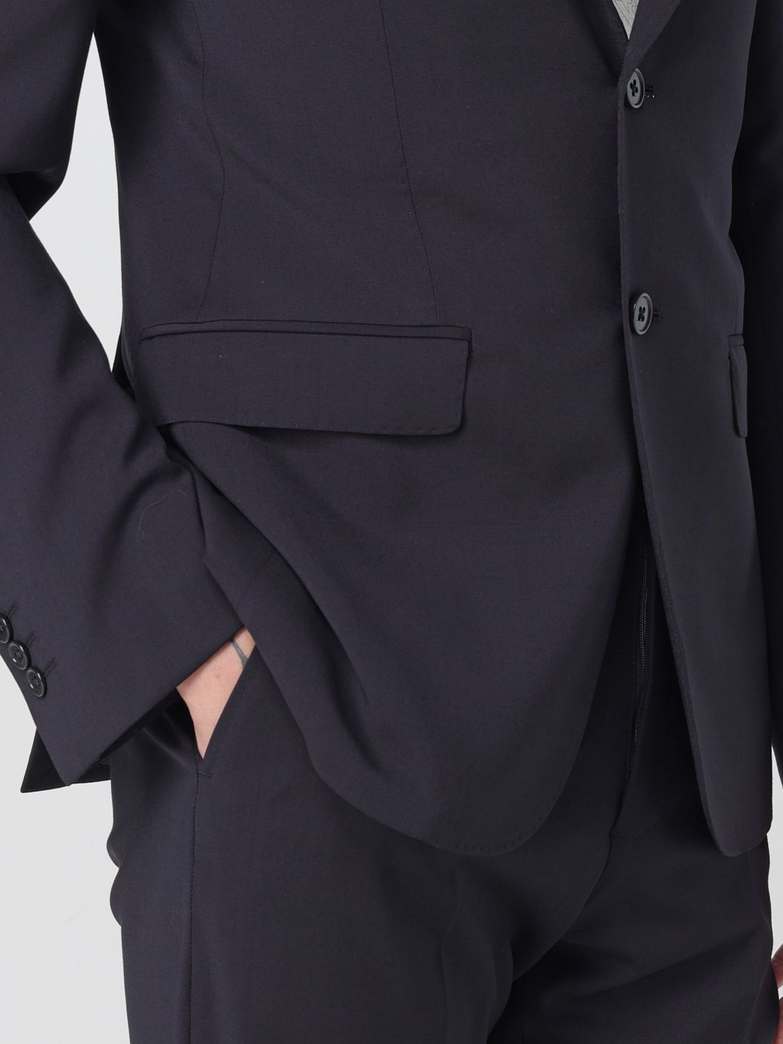 Suit EMPORIO ARMANI Men color Navy