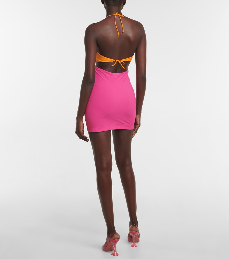 Exclusive to Mytheresa - Cutout cotton minidress