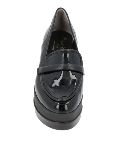 Woman Loafers Black Size 4.5 Leather