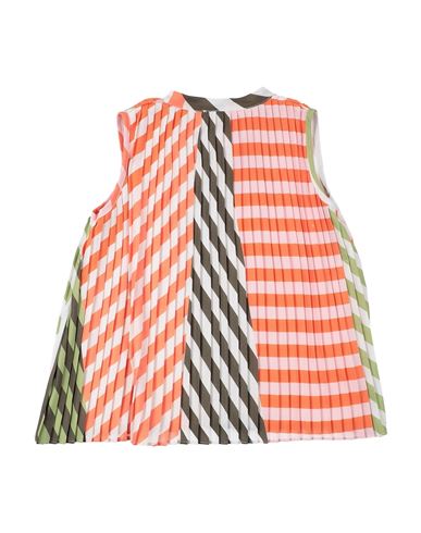 Kid Girl Top Orange Size 12 Polyester