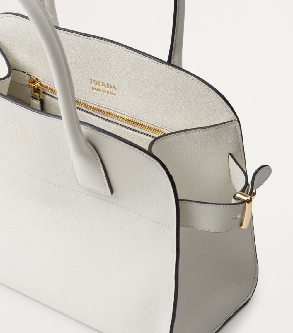 Medium Leather Top-Handle Bag