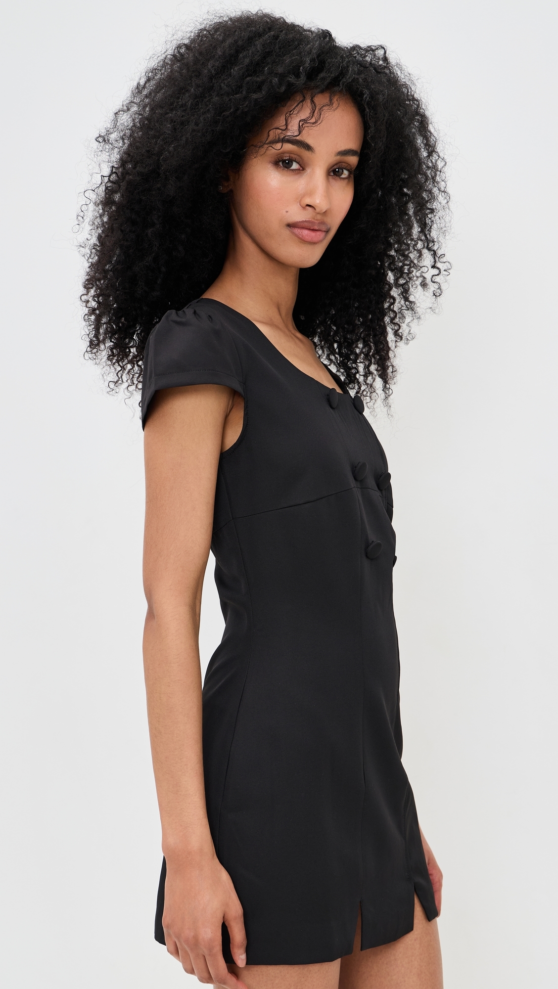 Rosa Mini Dress Noir