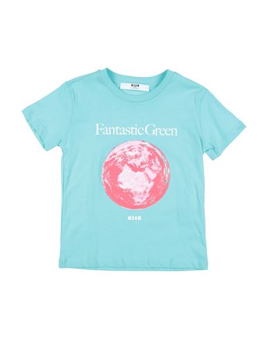 Kid Girl T-shirt Turquoise