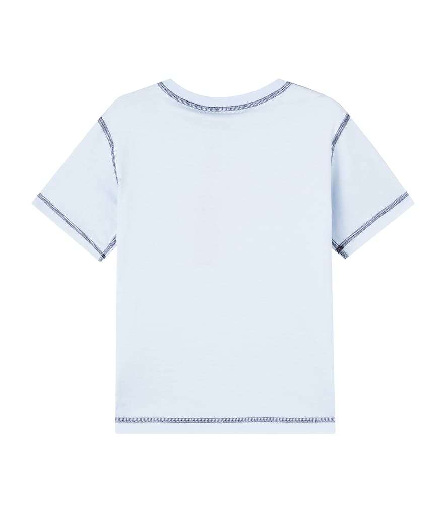 Printed cotton jersey T-shirt