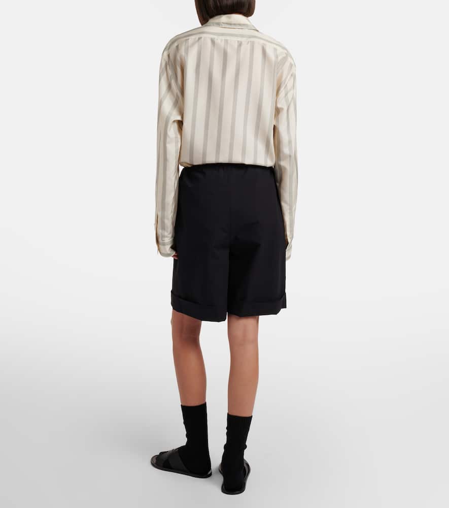 Emiliano cotton shorts
