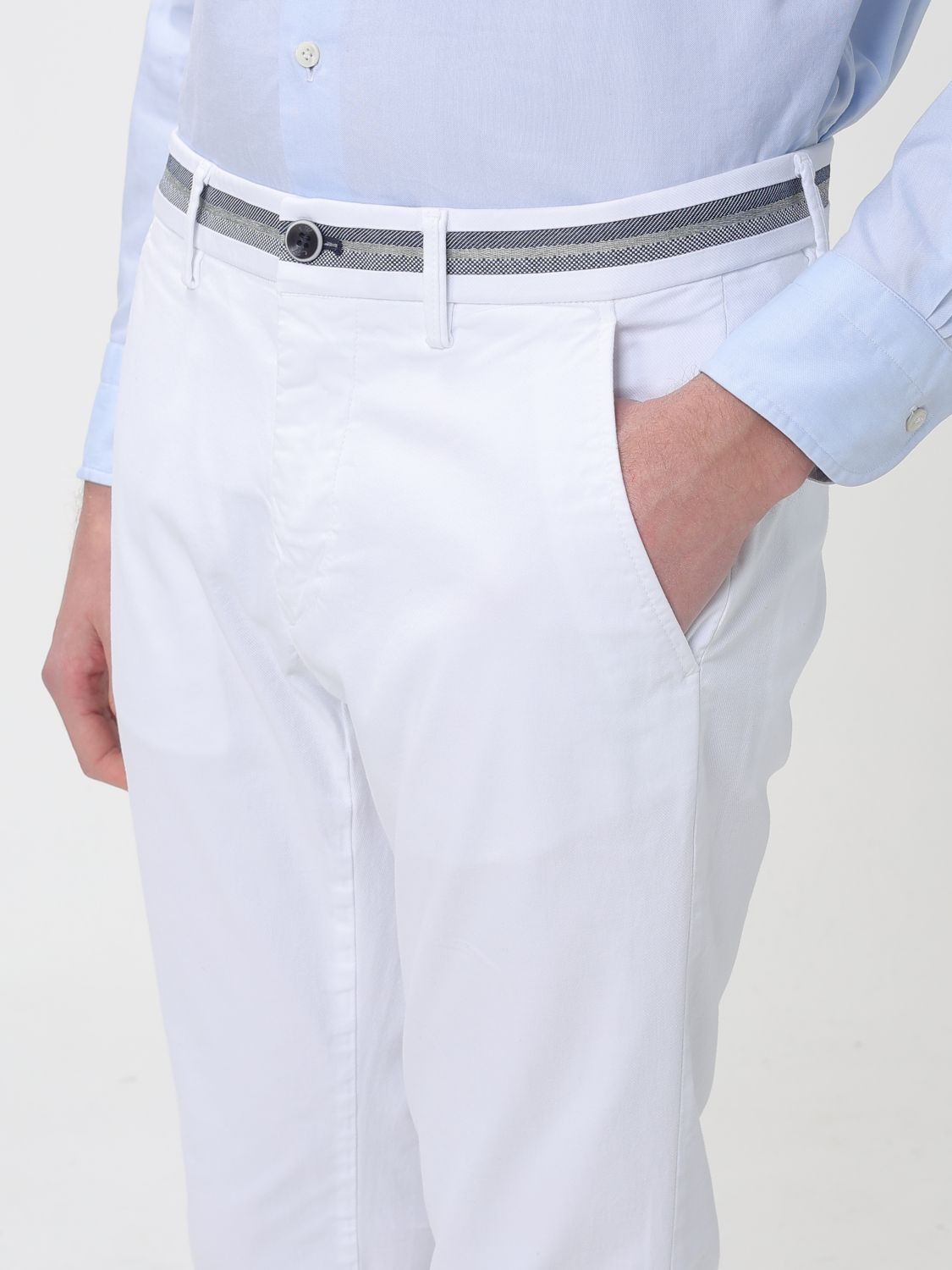 Pants Men color White