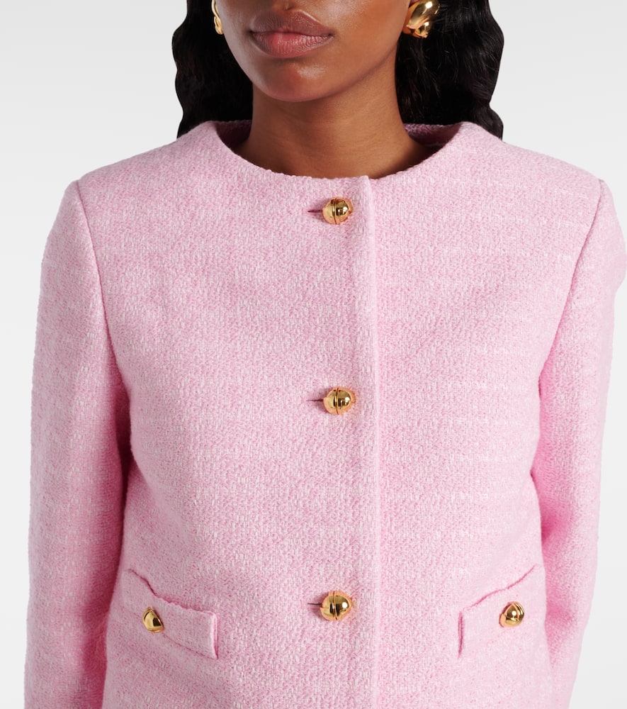Cotton tweed jacket