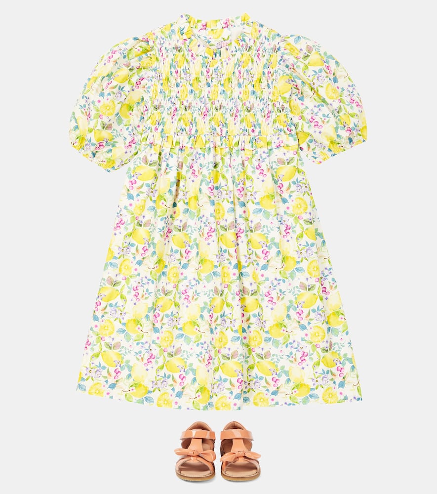 Florita printed cotton dress