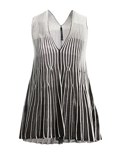 Woman Top Black Size 8 Viscose, Polyamide