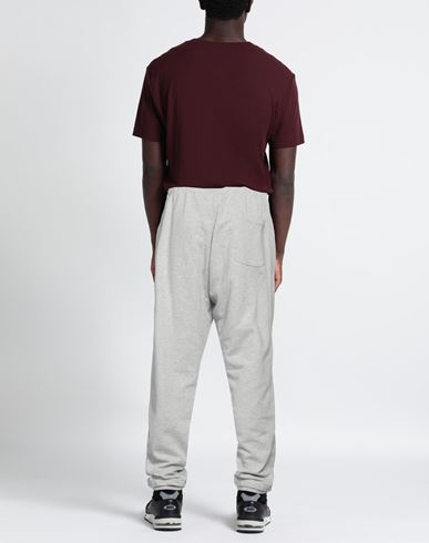 Man Pants Light grey Size XL Cotton