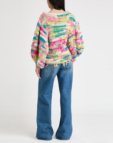 Woman Sweater Pink Size 1 Mohair wool, Alpaca wool, Wool, Acrylic, Metal