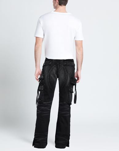 Man Denim pants Black