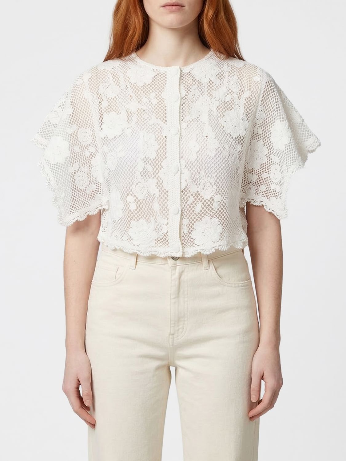 Jacket Woman color White