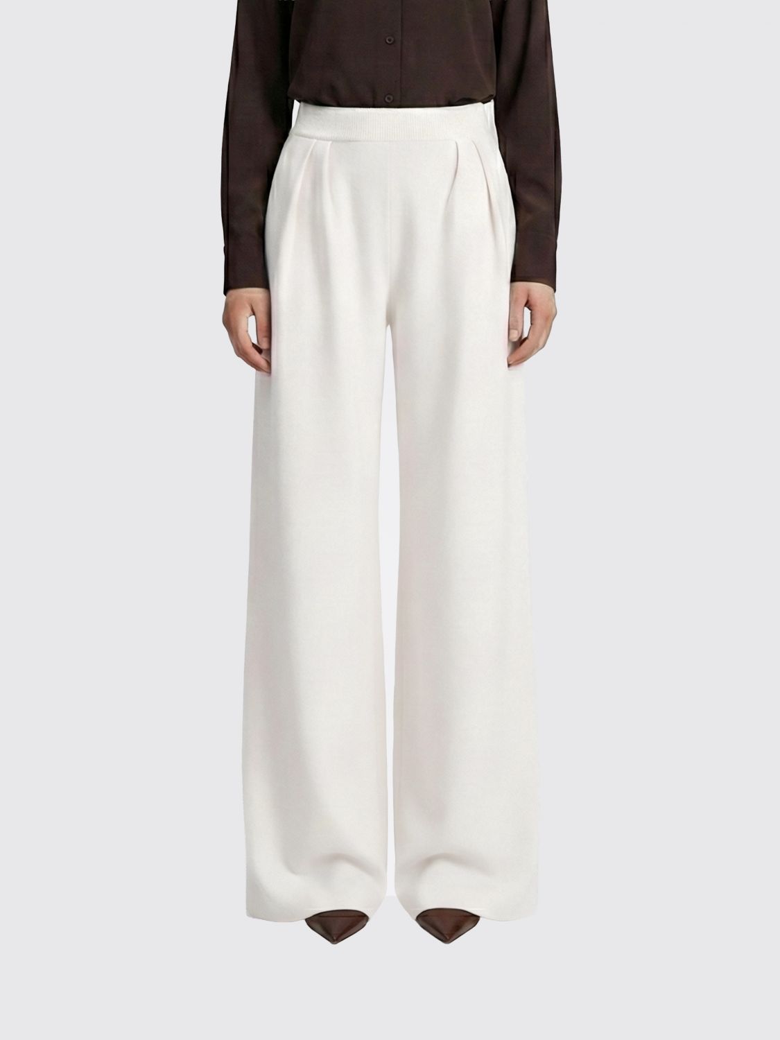 Pants Woman color White