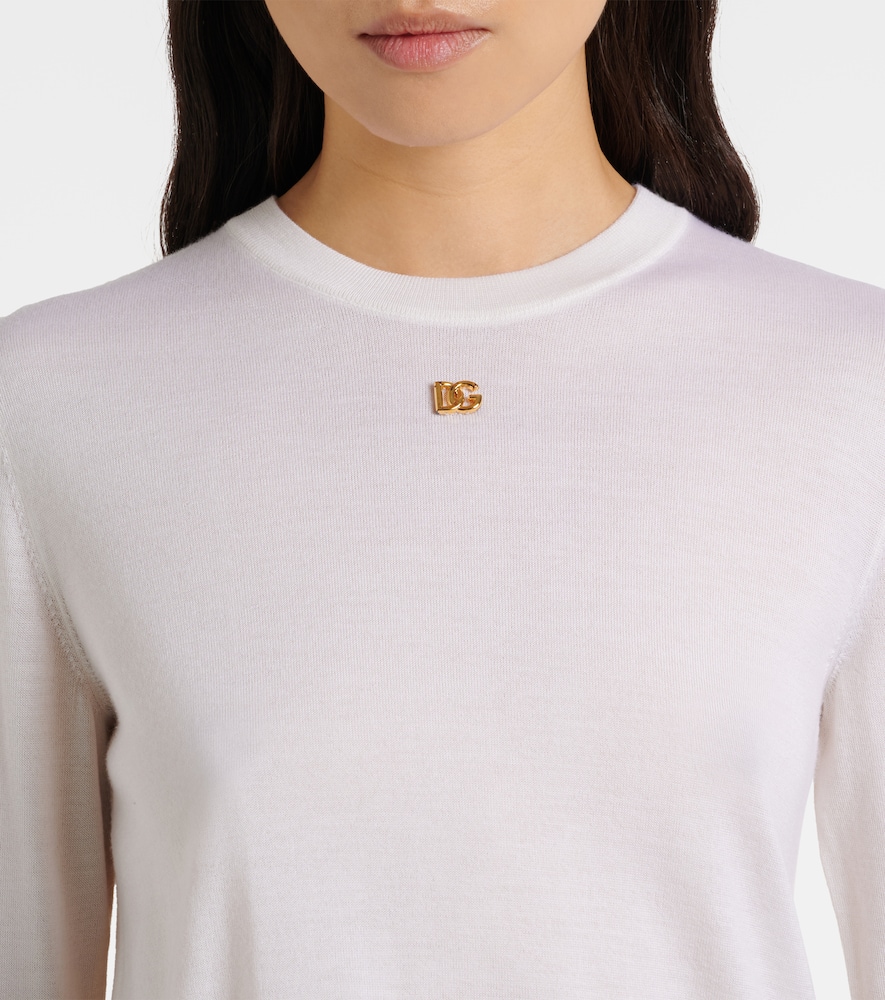 DG cashmere and silk sweater